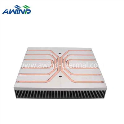 Welding Heatpipe Aluminju Fin Heat Sink