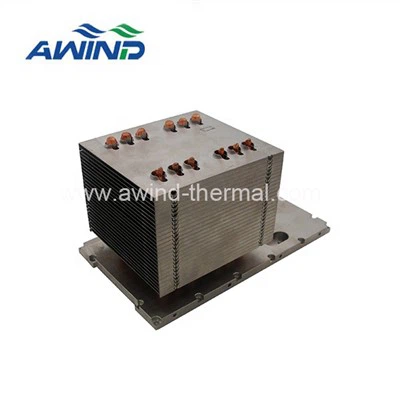 250w Heatsinks Bil Heatpipes / Kamra tal-Fwar